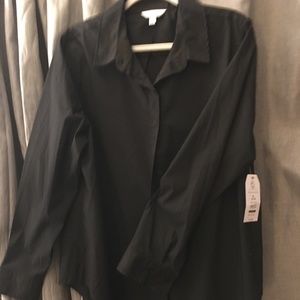 Black button down , never worn